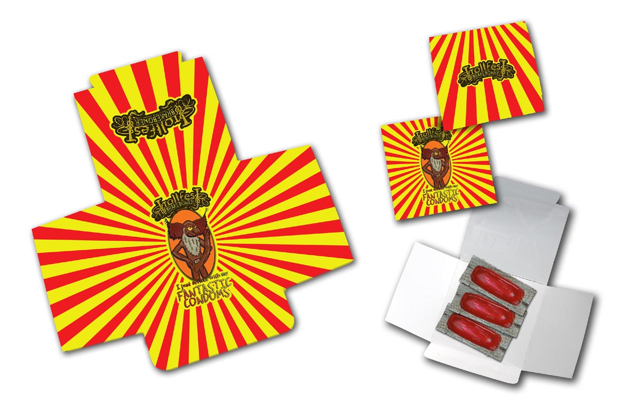condom package